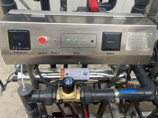 Drinking Water Filtration Uf System PVC / PAN / PVDF Membrane