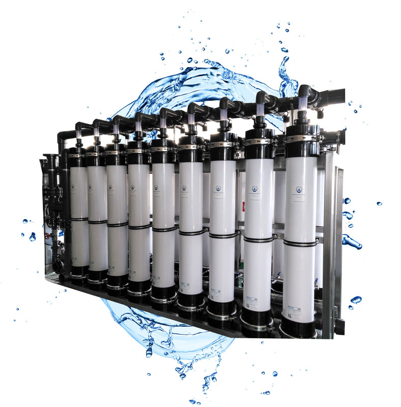 40T Per Hour Ultrafiltration Membrane Equipment UF Water Treatment Plant